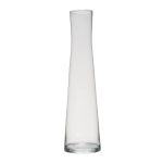 Schlanke Blumenvase SYRMA aus Glas, transparent, 30cm, Ø8cm